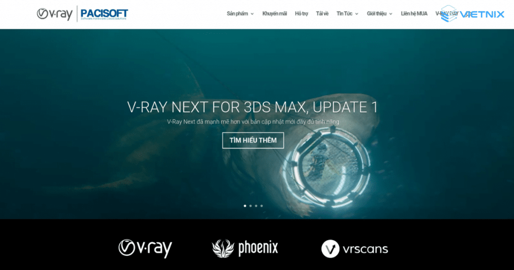Phần mềm Render V-Ray