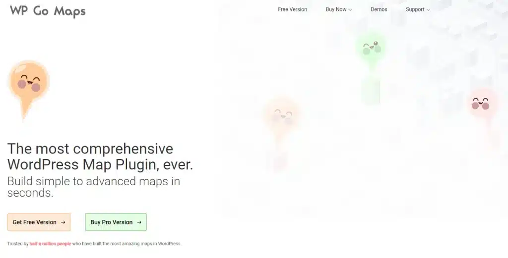 plugin bản đồ WordPress - WP Go Maps (formerly WP Google Maps)