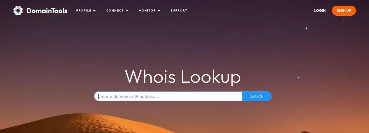 Kiểm tra bằng công cụ Whois