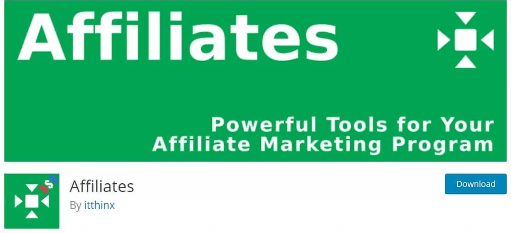 Plugin affiliate WordPress - Affiliates By itthinx