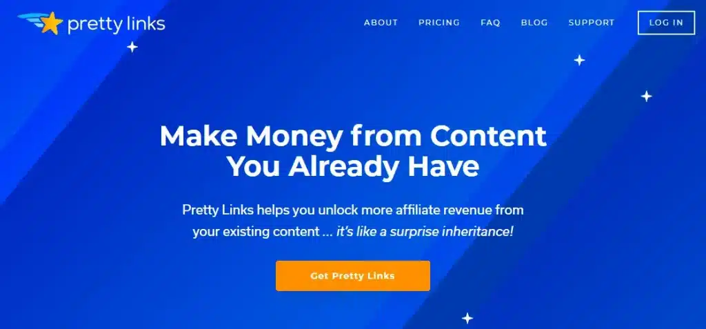 Plugin affiliate WordPress - Pretty Links