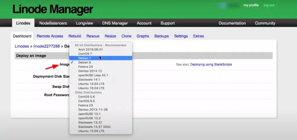 VPS Linode là gì? Hướng dẫn tạo VPS Linode đơn giản và nhanh chóng 28 Lựa chọn hệ điều hành cho VPS của bạn