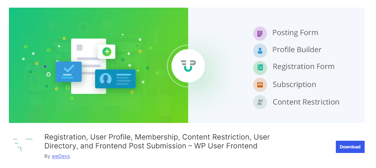WP User Frontend
