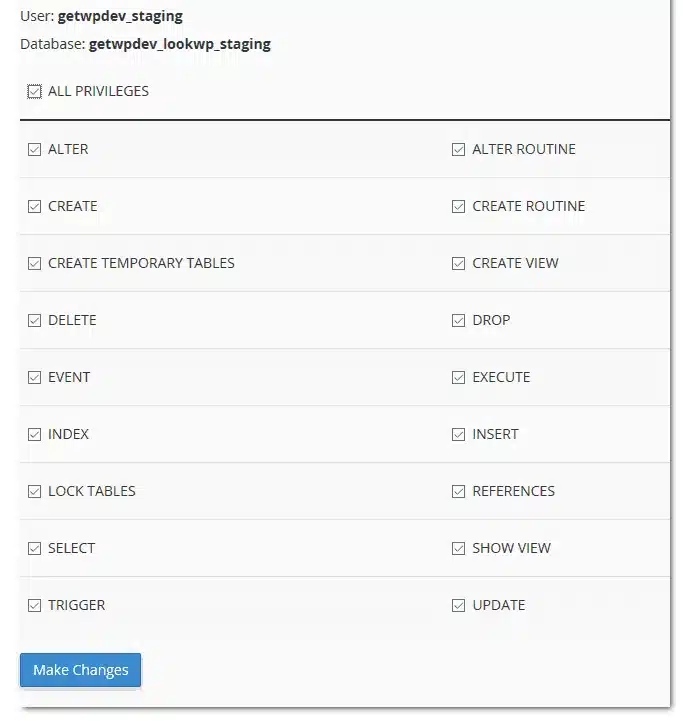 Cấp quyền cho user