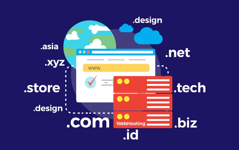 Chuẩn bị tên miền và hosting
