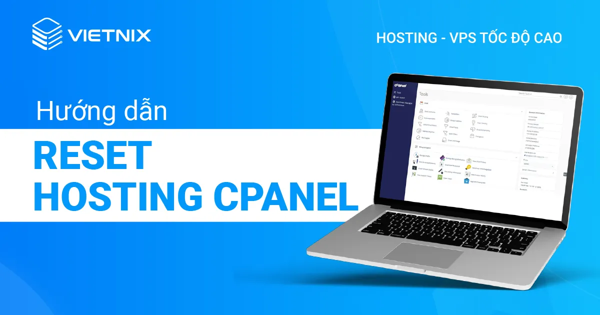 reset hosting cpanel