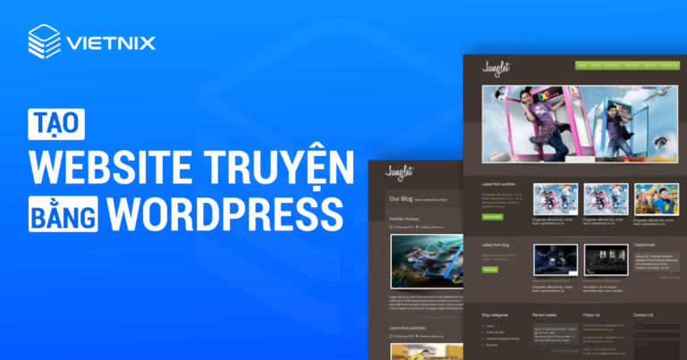 Tạo website truyện bằng WordPress