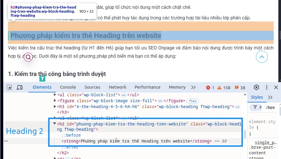 Dùng DevTools (Inspect Element)