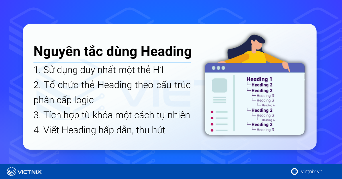Nguyên tắc tạo Heading nâng cao hiệu quả cho SEO