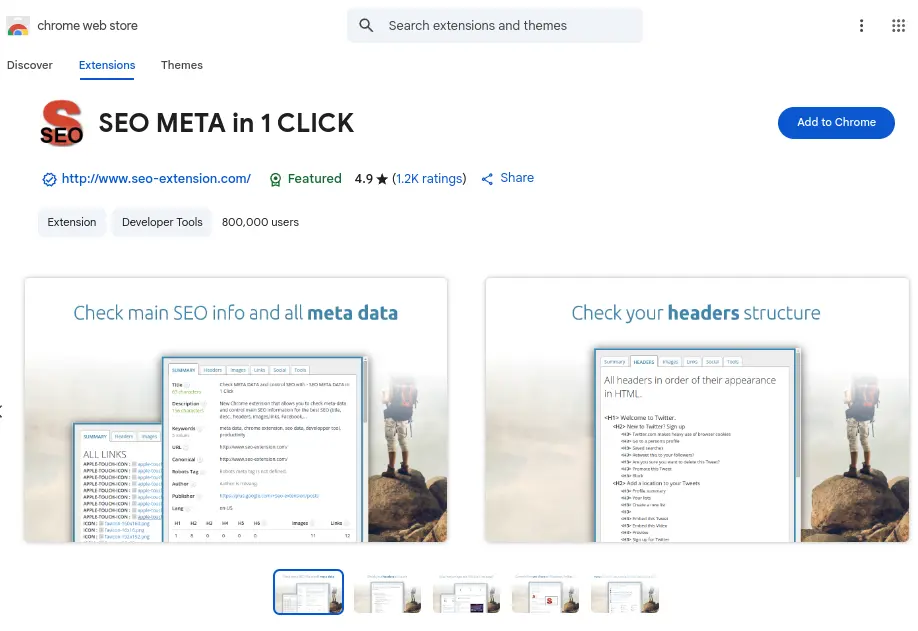SEO Meta in 1 Click