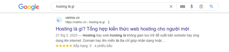 Độ dài tiêu đề nên đặt dưới 60 ký tự để được hiển thị hết