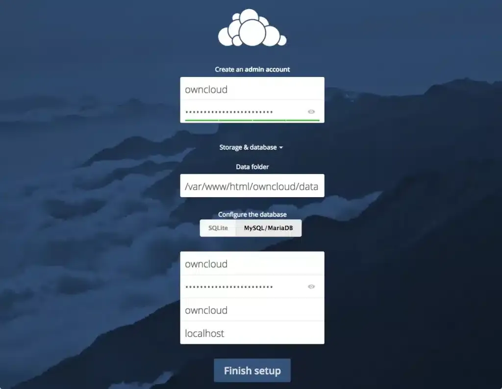 Nhập thông tin database