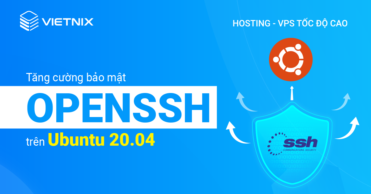 tăng cường bảo mật OpenSSH trên Ubuntu 20.04