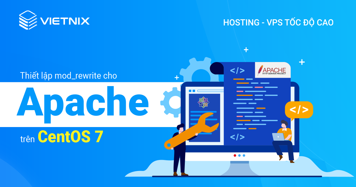 thiết lập mod_rewrite cho apache trên centos 7