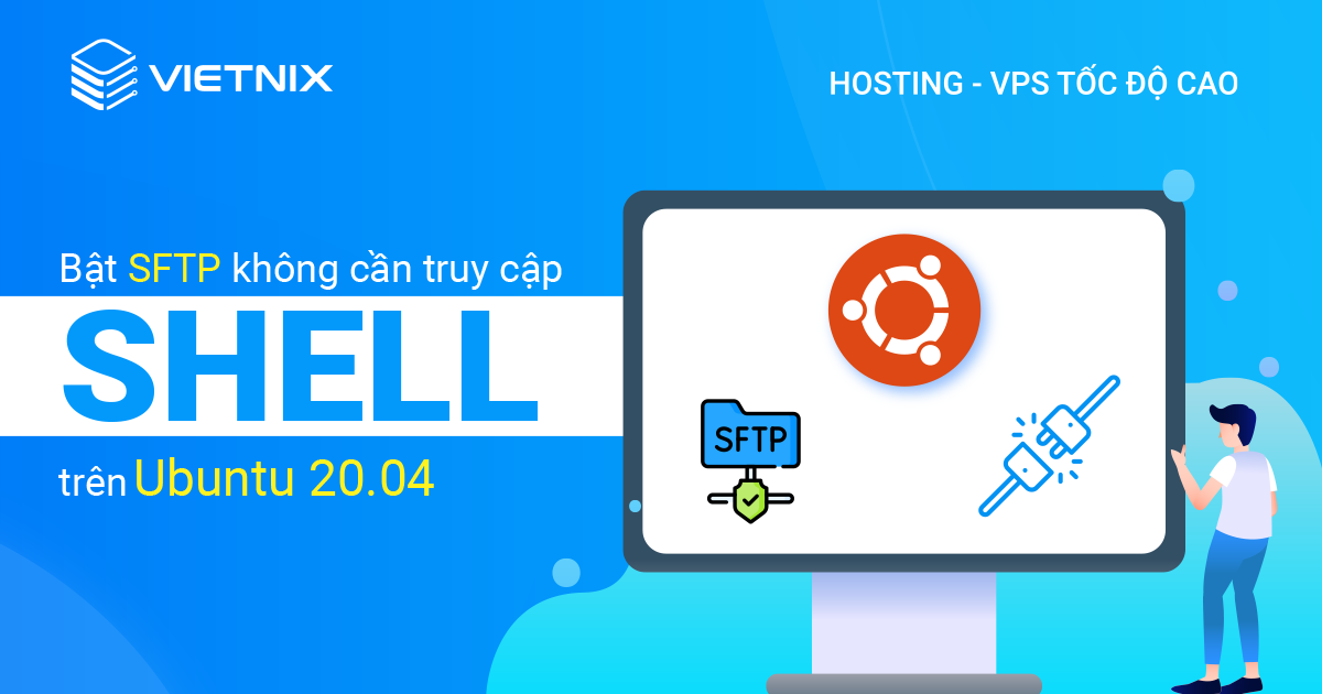 bật sftp không cần truy cập shell trên ubuntu