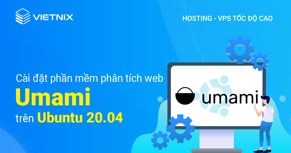 cài đặt phần mềm phân tích web Umami trên Ubuntu 20.04