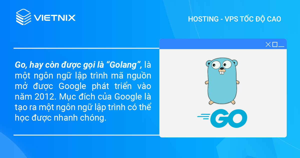 Giới thiệu về ngôn ngữ Go