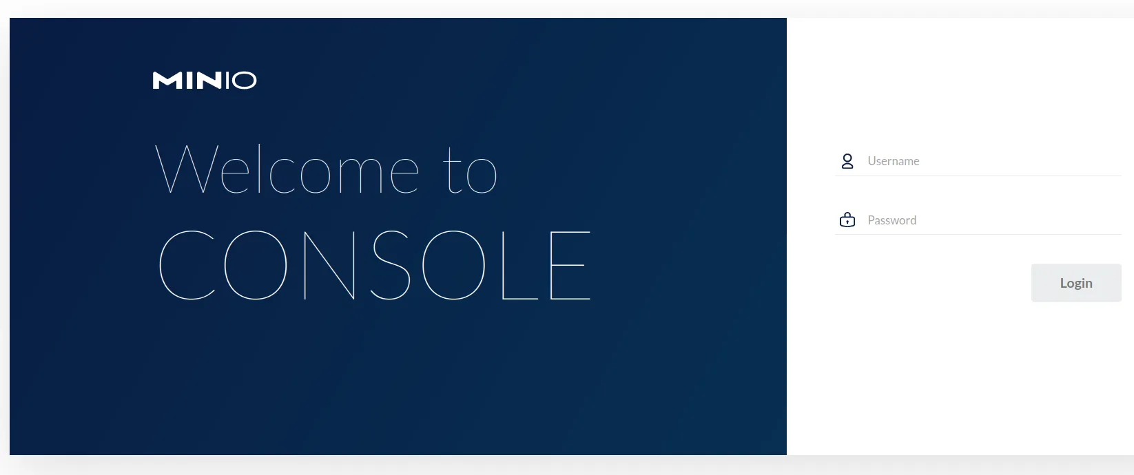 Cách cài đặt Object Storage Server MinIO ở chế độ Standalone trên Ubuntu 20.04 17 Màn hình đăng nhập MinIO Console