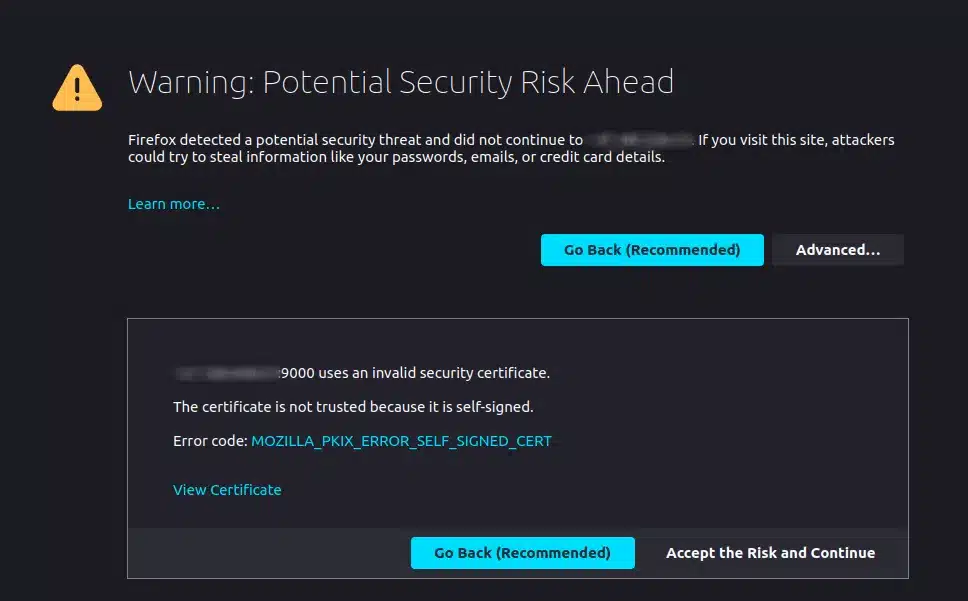 Cách cài đặt Object Storage Server MinIO ở chế độ Standalone trên Ubuntu 20.04 16 Thông báo chứng chỉ đã tạo là tự ký