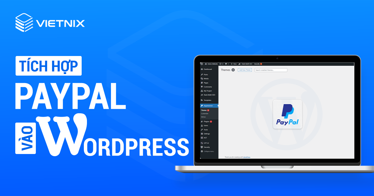Tích hợp Paypal vào WordPress