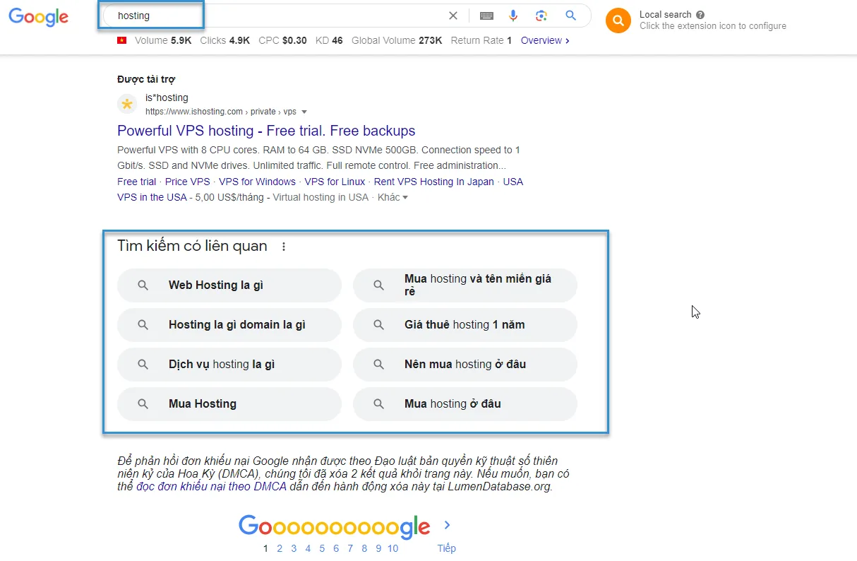 Tìm kiếm có liên quan