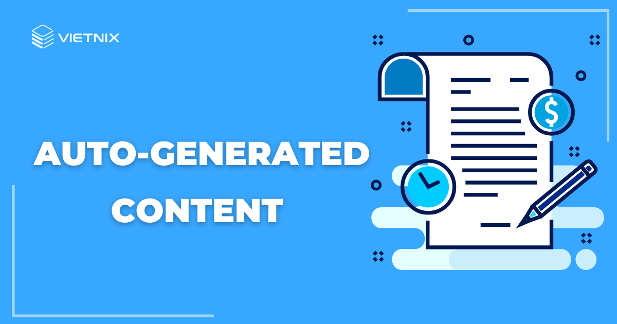 auto-generated content