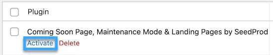 Kích hoạt plugin một cách tuần tự