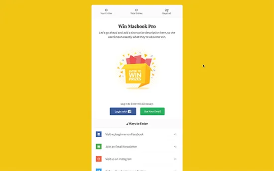 Xem trước quà tặng