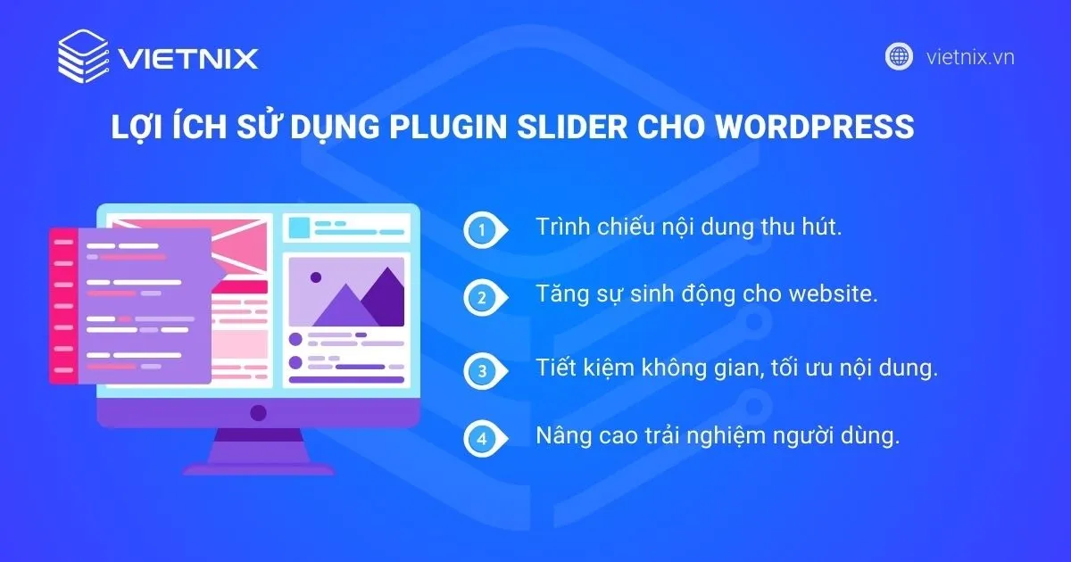 Lợi ích của việc sử dụng plugin slider cho WordPress