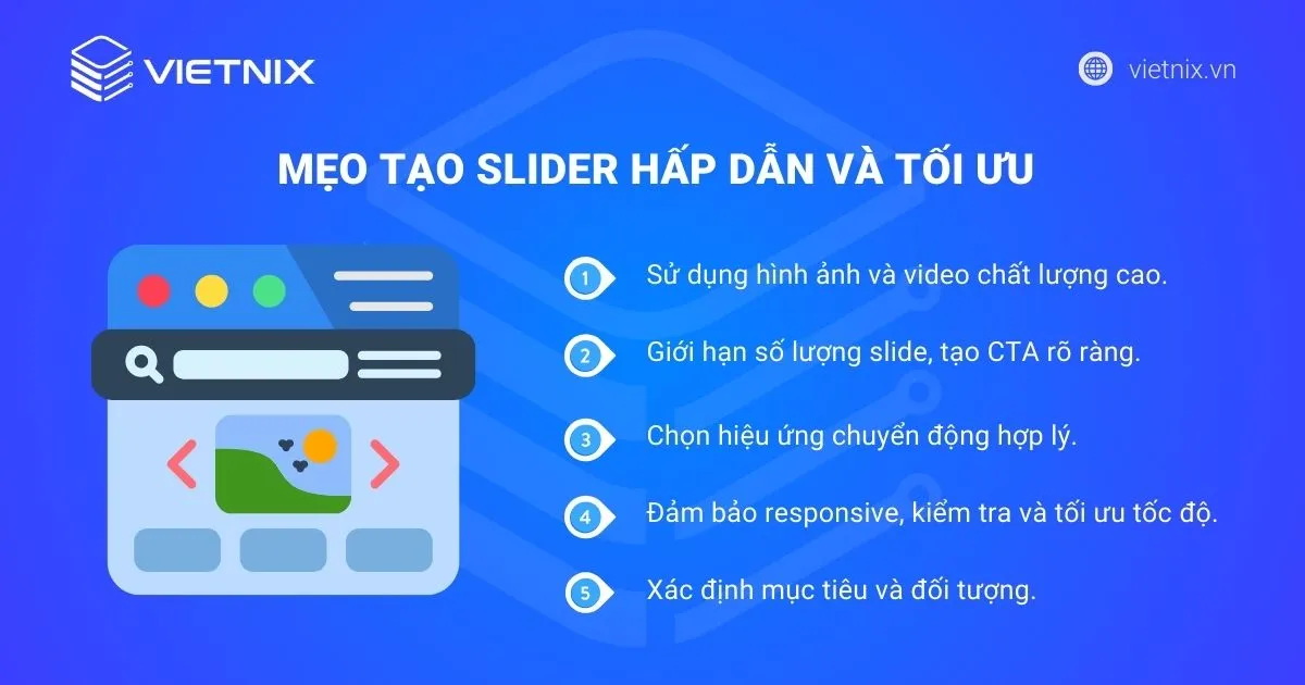Mẹo tạo Slider trong WordPress hấp dẫn và tối ưu