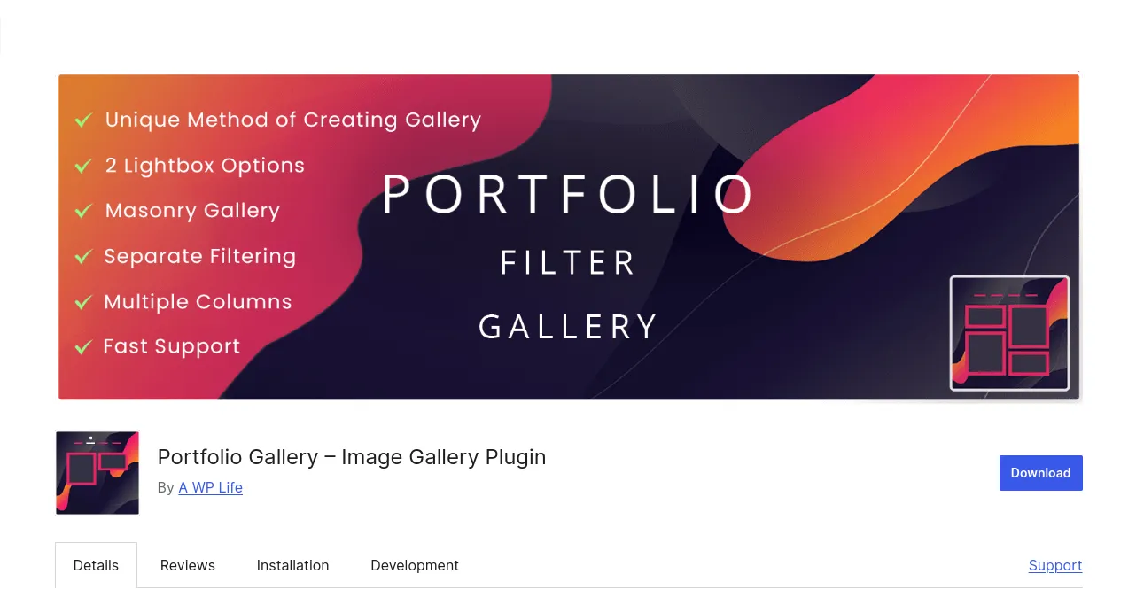 Plugin tạo thư viện ảnh WordPress Isotope Gallery