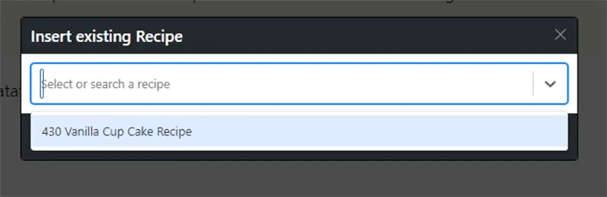 Nhấp vào Insert button