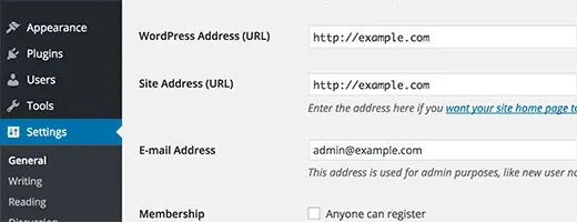 Thay đổi URL WordPress bằng file wp-config.php