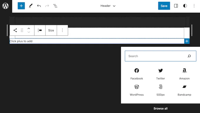 Thêm biểu tượng Twitter vào menu WordPress