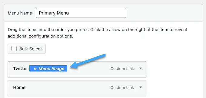 Thêm icon và hình ảnh vào menu WordPress
