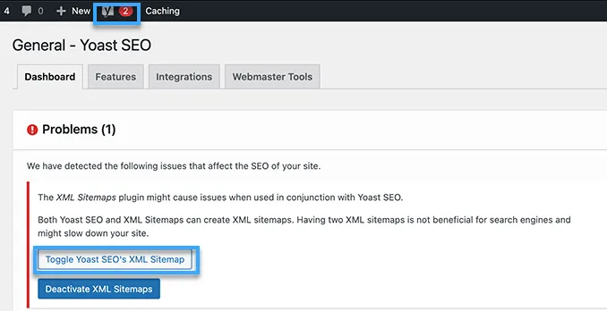 Sửa lỗi 404 WordPress SEO Sitemap của Yoast bằng plugin XML Sitemaps