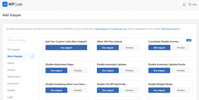 Plugin WPCode