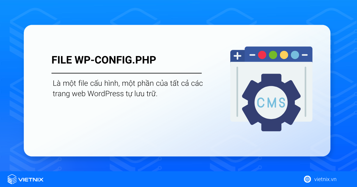 File wp-config.php trong WordPress là gì?
