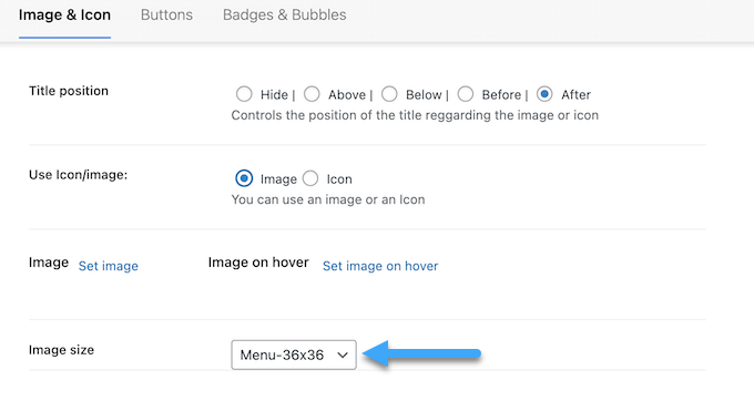 Thay đổi kích thước các social media icons trên menu điều hướng WordPress
