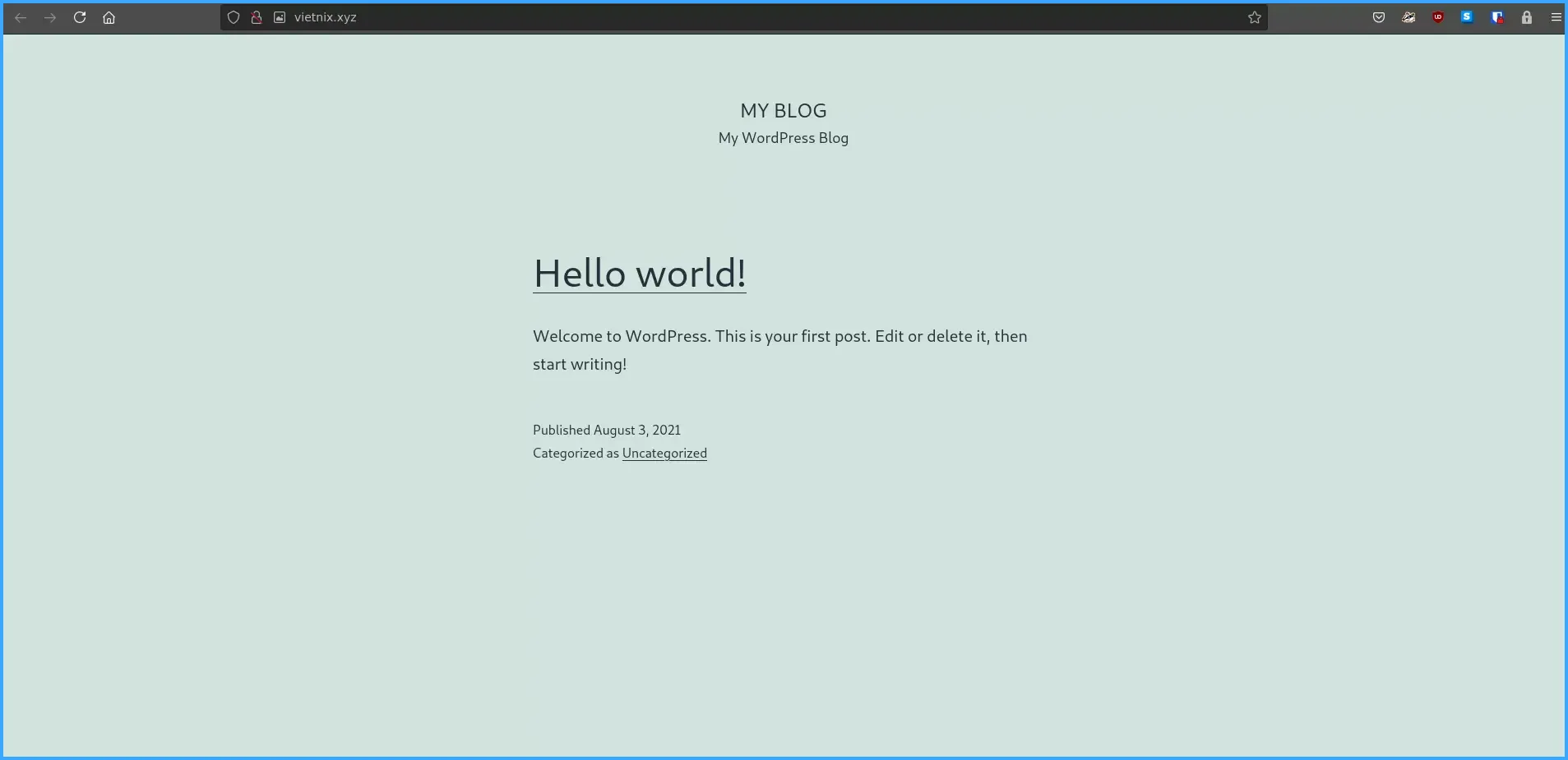 Kiểm tra WordPress đã được cài thành công trên cPanel chưa
