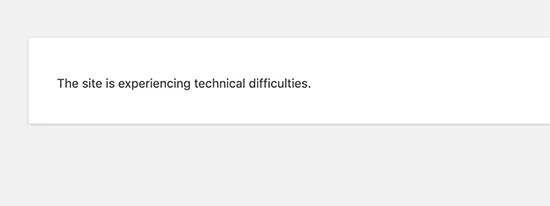 Sửa lỗi maximum execution time exceeded trong WordPress bằng chế độ recovery mode