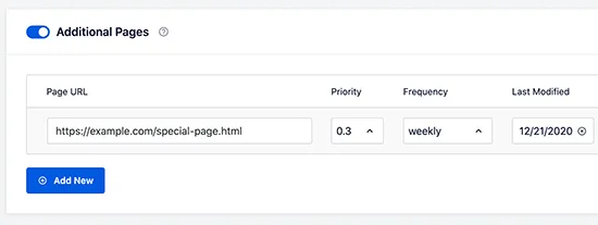Thêm các trang bổ sung vào sơ đồ XML sitemap của bạn