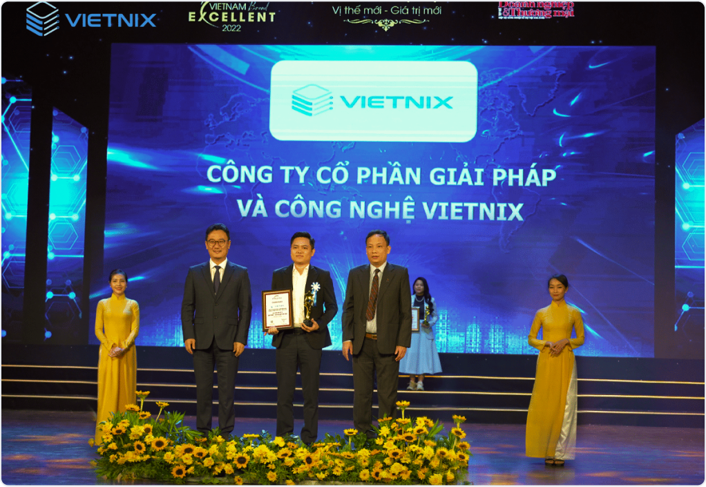 Vietnix vinh dự nhận giải thưởng thương hiệu xuất sắc nhất 2022