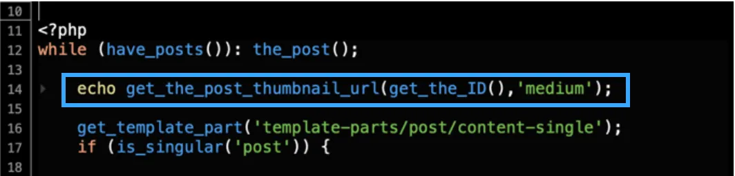 Code URL thumbnail