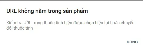 Không tìm thấy website bằng tên thương hiệu