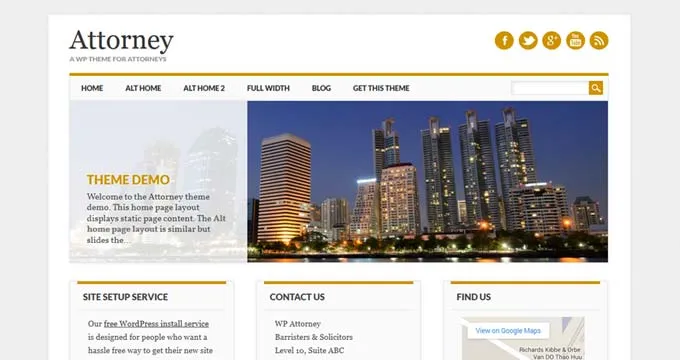 Giao diện Attorney