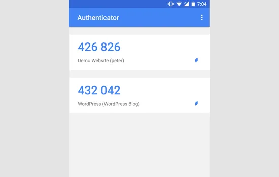 Code dựa trên thời gian xác thực của Google