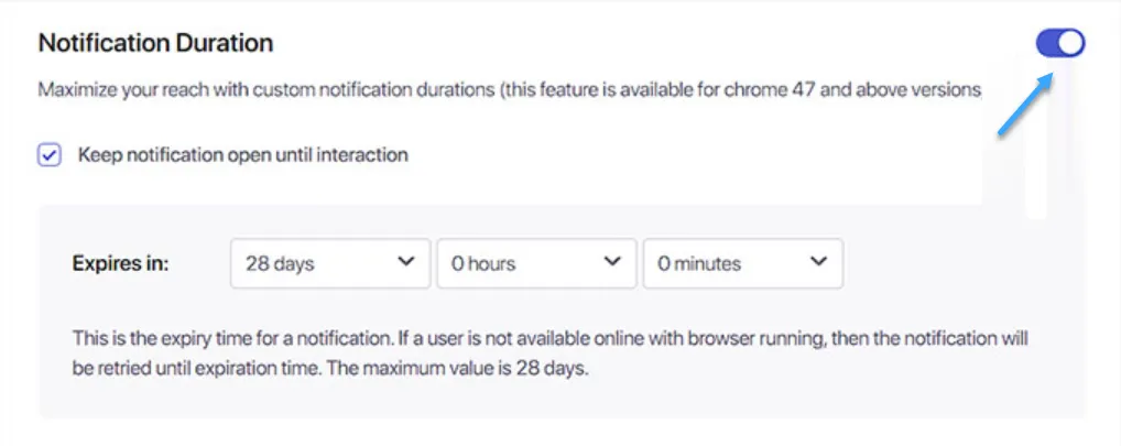 Nhấp vào Save & Select Audience button
