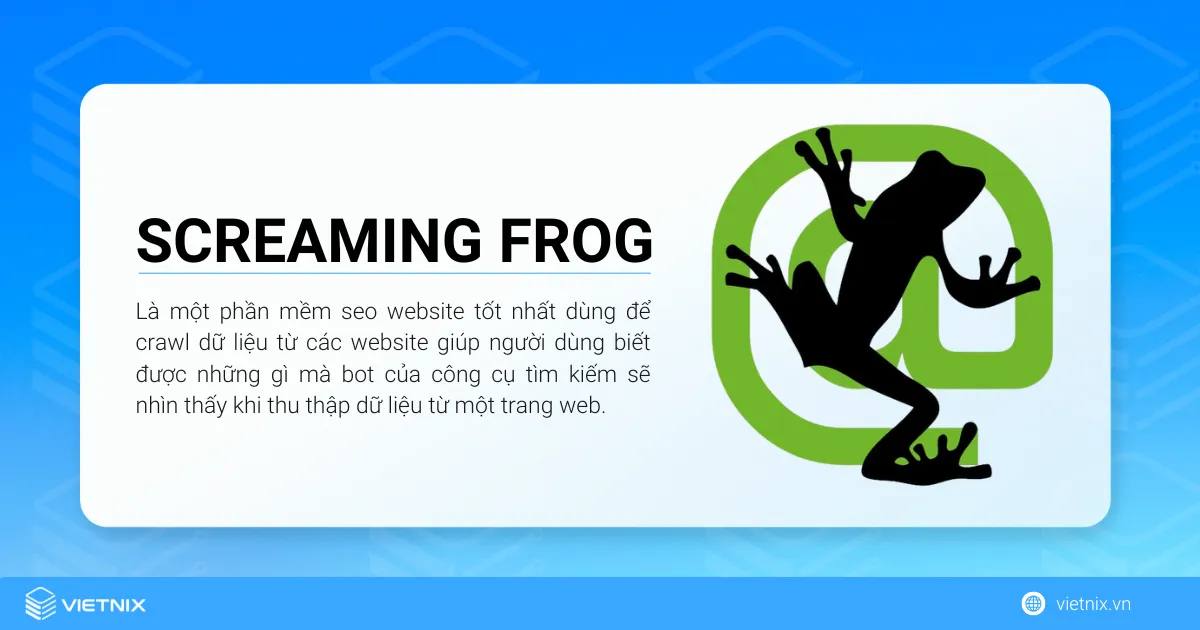 Hướng dẫn sử dụng Screaming Frog chi tiết cho người mới 23 Screaming Frog là một phần mềm seo website tốt nhất dùng để crawl dữ liệu từ các website