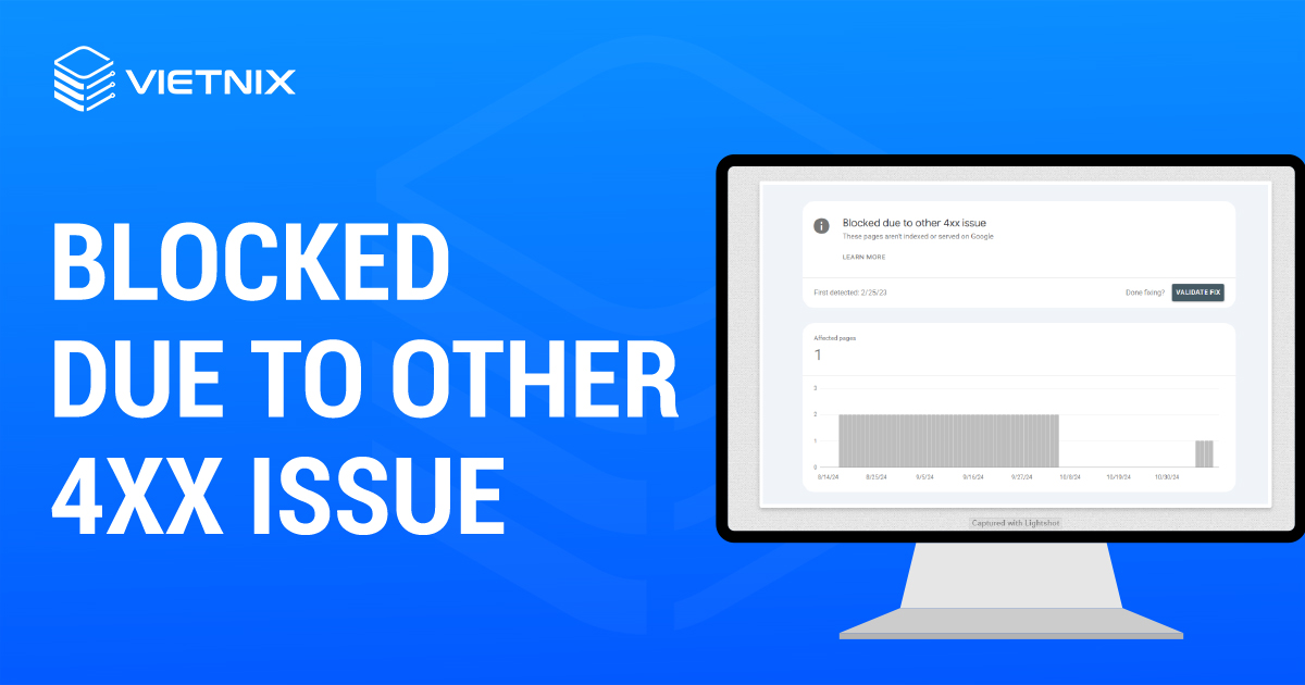 Blocked due to other 4xx issue